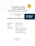 Universidad San Pedro Filial Lima - Sede Huacho " ": Año de La Lucha Contra La Corrupción e Impunidad