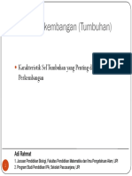 Plant Development Karakter Sel PDF