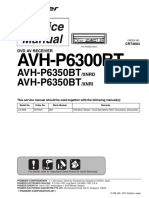 Pioneer Avh-P6300bt p6350bt PDF
