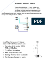 Desain Proteksi Motor Induksi 3 Phasa Berdasarkan PUIL 2000