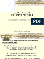 Aula de Estrutura de Concreto Armado