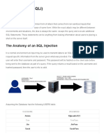 SQL Injection (Sqli) : About