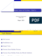 1 Anti-Turunan Dan Integral Tentu PDF