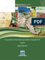 Compendio de Información Geográfica Municipal 2010: Tijuana Baja California