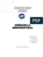 Administracion Publica Venezuela