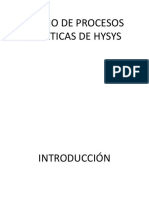 HYSYS Paquetes Termodinamicos y Utilities