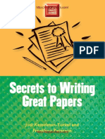 Secrets To Writing Great Papers (Study Smart Series) PDF