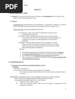 Criminal Law Notes of MGV