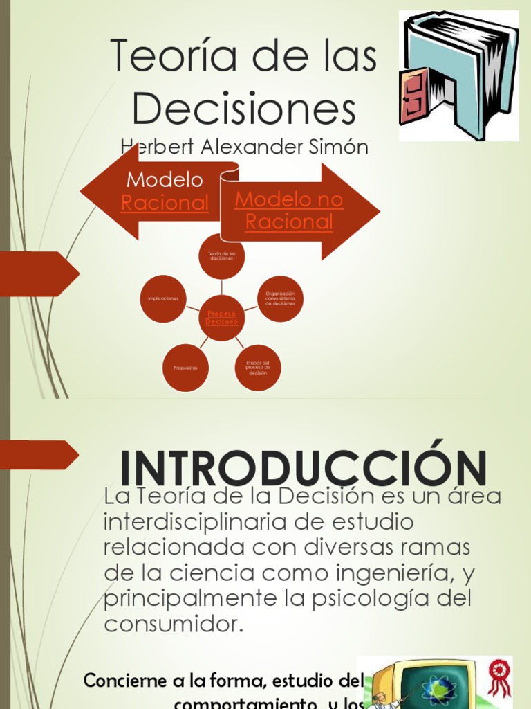 Teoría de Decisiones de Herbert Simon | PDF | Toma de decisiones ...