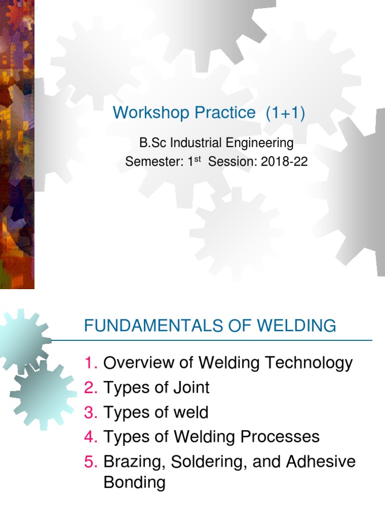 Welding Slides PDF Welding Construction