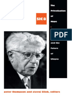 The Privatization of Hope Ernst Bloch and The Future of Utopia PDF