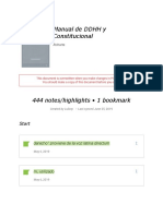 Notes From "Manual de DDHH y Constitucional"