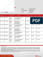 Anees Ur Rehman 03012000444 07/06/2019: Date/Time TID Transaction Description Amount Fee Balance