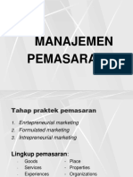 Manajemen Pemasaran II