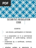 Presentation Securities Regulation Code (1)