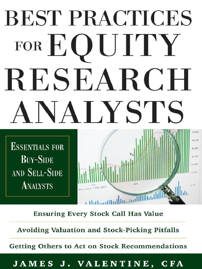BEST PRACTICES FOR EQUITY RESEARCH ANALYSTS PDF intelligence overview