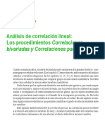 ANALISIS DE CORRELACION LINEAL