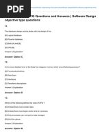 System Design MCQ Questions and Answers - Software Design Objective Type Questions