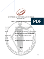 Sustitución, Acumulación y Denuncia Por Internamiento en Derechos Mineros