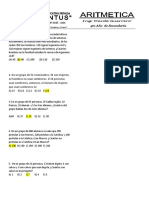 Preguntas Aritmetica 4to Año 12-07-19