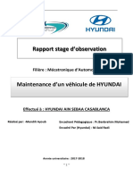 Rapport Stage d'initiation Hyundai 