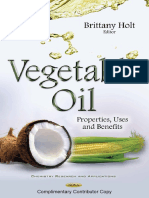 Vegetable Oil Properties Uses and Benefits
