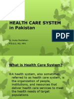 16 Nov Lecture Health Care System Pakistan