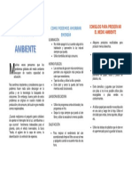 Consejos para ahorrar energía y preservar el medio ambiente