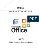 Modul Microsoft Word 2007 