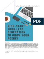 Develop Your Agency by Kick-Starting Your Lead Generation Tactics