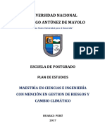 p36 Gestion de Riesgo y Cambio Climatico