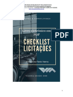 E-Book Checklist Licitacoes Vianna 2019