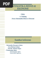 Download 1 Pendahuluan Matematika Bisnis Ekonomi by Gustang SN41795233 doc pdf