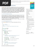 Balanced Binary Search Trees - Data Structures and Algorithms With Python