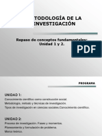 Introducción a La Metodología de La Investigación