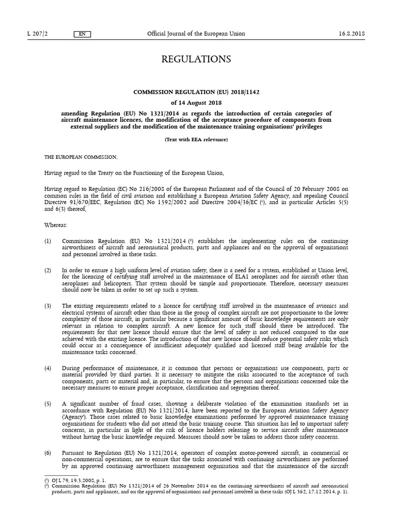 Regulations: (Text With EEA Relevance) | PDF | European Commission ...
