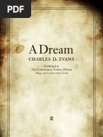 Charles D Evans' Vision of The Last Days