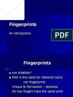 Finger Printing Notes