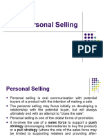 Personal Selling - IMC