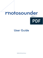 Photosounder User Guide