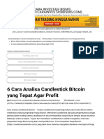 6 Cara Analisa Candlestick Bitcoin Yang Tepat Agar Profit - Cara Investasi Bisnis