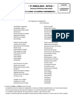 2º Simulado - Epcar Escolas Técnicas e Militares