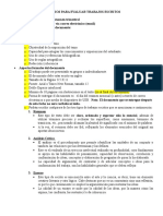 Criterios para Evaluar Trabajos Escritos