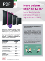 Folheto Coletor Solar MC18