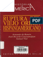 Armando de Ramón - Ruptura Del Viejo Orden Hispanoamericano