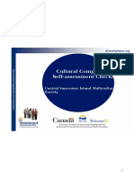 Cultural Competence Self-Assessment Checklist: Central Vancouver Island Multicultural Society