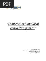 Ética Pública en La Administración Pública