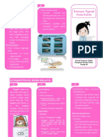 Leaflet Demam Typoid Pada Balita PDF