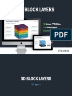 3D Block Layers: 30 4:3 Easy To Edit