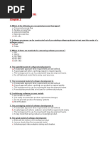 Multiple Choice Quiz With Answers Pressman